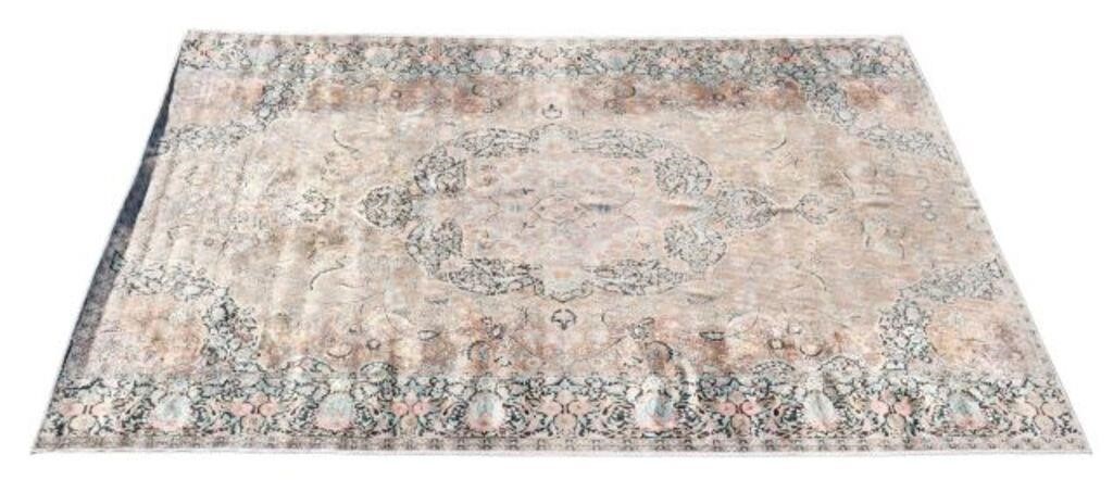 LARGE MACHINE-WOVEN KASHMIR RUG