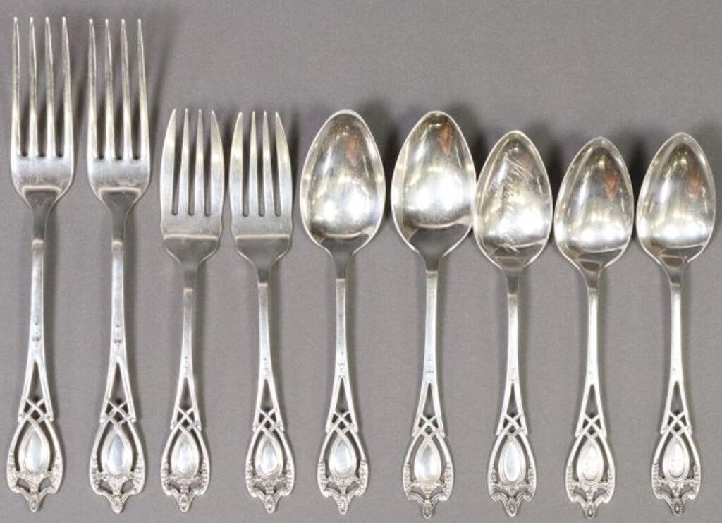 (9) LUNT MONTICELLO STERLING SILVER