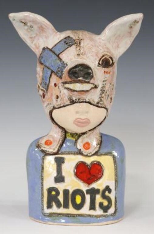 IWO RYNKIEWICZ (B.1970) CERAMIC