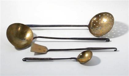 Group of brass and iron kitchen 4bcf8