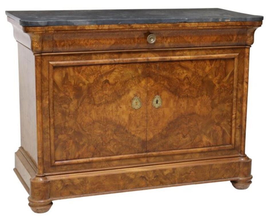 FRENCH LOUIS PHILIPPE MARBLE TOP 2f6213