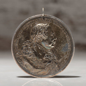 1814 George III Silver Peace Medal War 2f621a