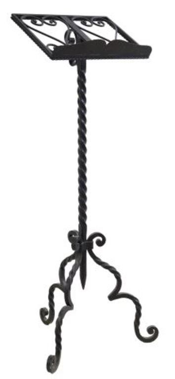 WROUGHT IRON MUSIC STAND OR LECTERNWrought 2f6269