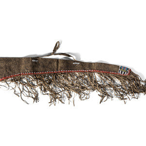 Central Plains Beaded Buffalo Hide Rifle