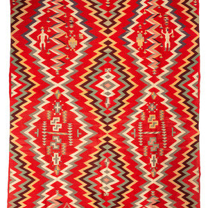 Navajo Germantown Pictorial Weaving