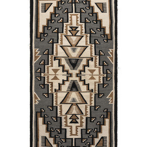 Navajo Two Grey Hills Pattern Weaving