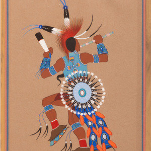 Acee Blue Eagle
(Creek-Pawnee, 1907-1959)
untitled,