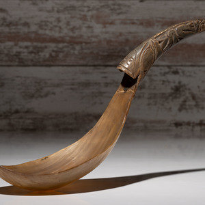 Northwest Coast Horn Spoon with 2f63b2