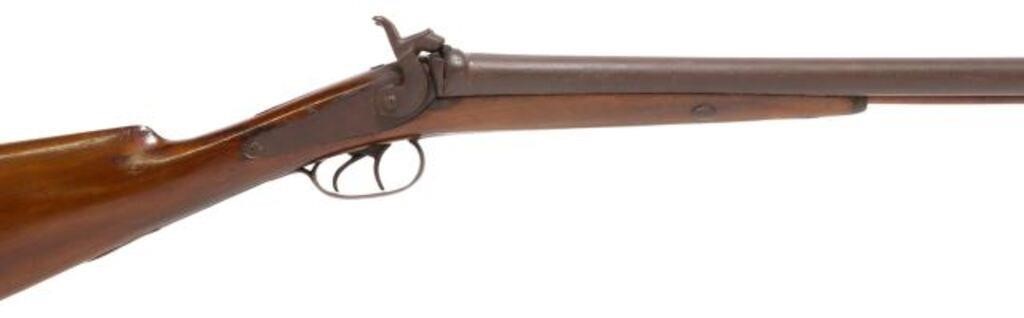 ANTIQUE BELGIUM DOUBLE BARREL SHOTGUN  2f63c4