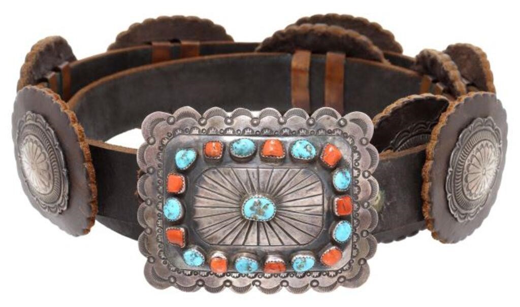 ALEX GELVIN NAVAJO CORAL TURQUOISE 2f6409