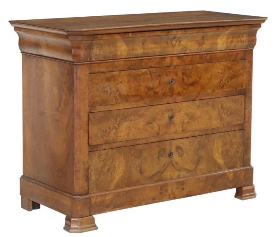FRENCH LOUIS PHILIPPE PERIOD BURLWOOD 2f64a6