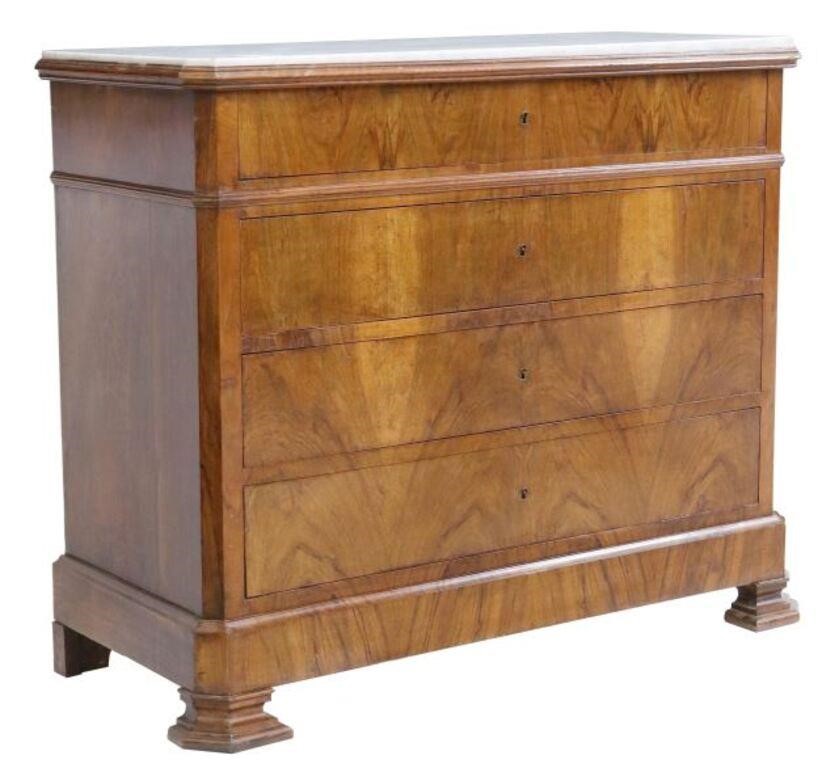 FRENCH LOUIS PHILIPPE FIGURED WALNUT 2f64a7