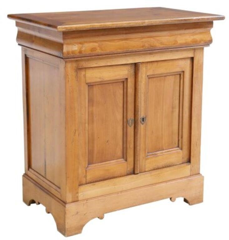 FRENCH FRUITWOOD CONFITURIER CABINETFrench