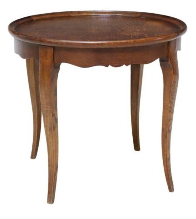 LOUIS XV STYLE OAK CIRCULAR SIDE 2f64bf