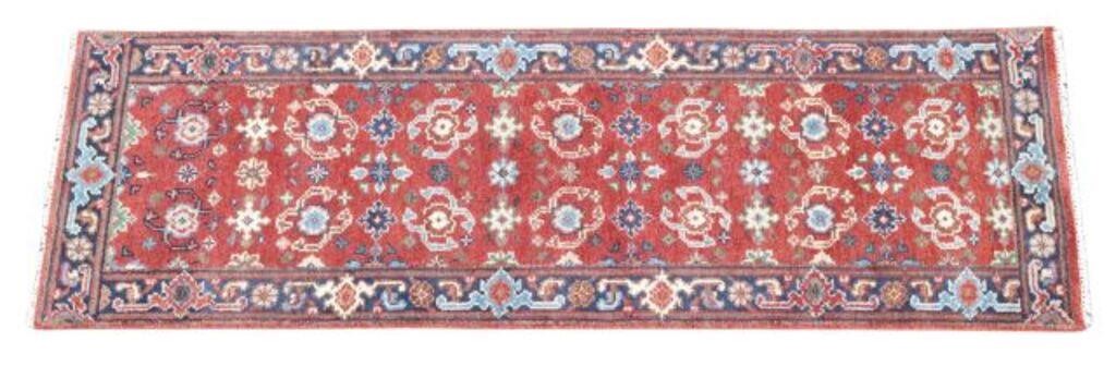 HAND TIED INDO PERSIAN SERAPI RUNNER 2f64d7