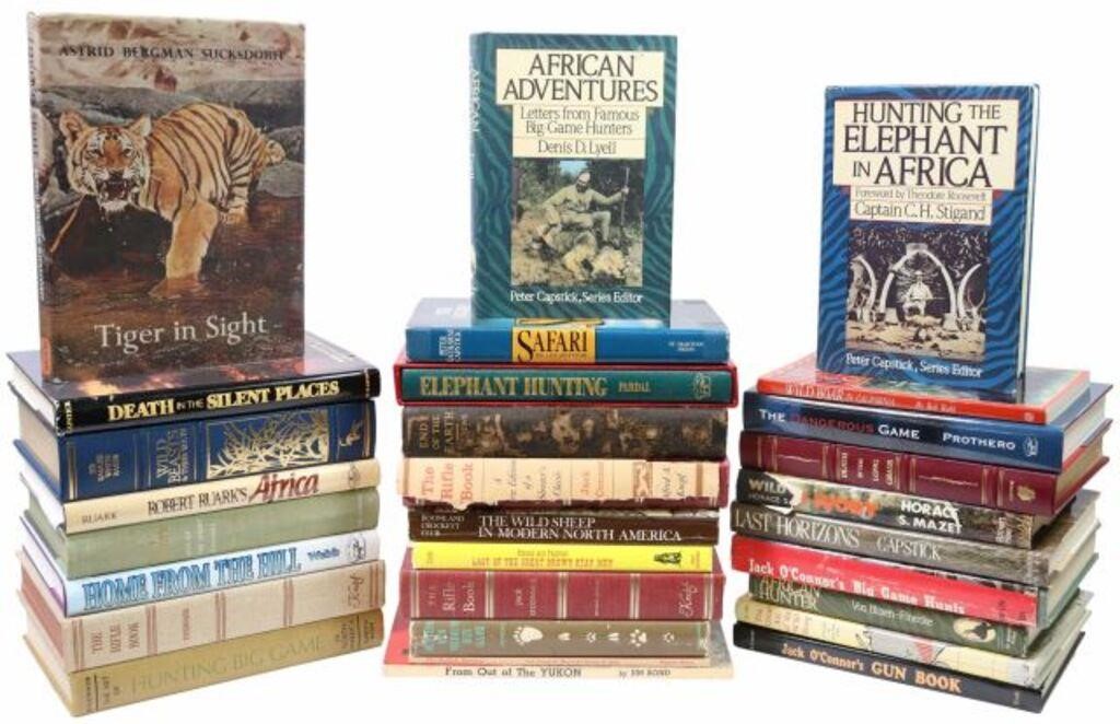 29 BOOKS BIG GAME HUNTING AFRICA  2f6561