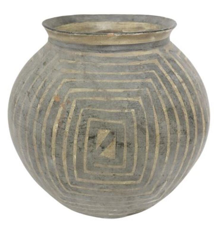 MODERN ANASAZI STYLE POTTERY JAR 2f65b5