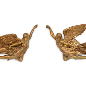 A Pair of Italian Carved Giltwood 2f661f