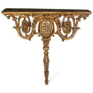 An Italian Carved Giltwood Faux 2f6637