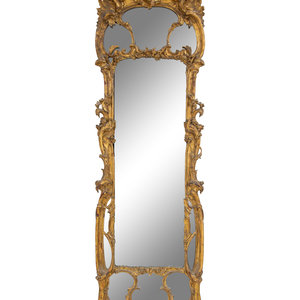 An Italian Giltwood Pier Mirror
19th