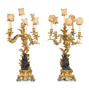 A Pair of Louis XV Style Gilt and 2f669d