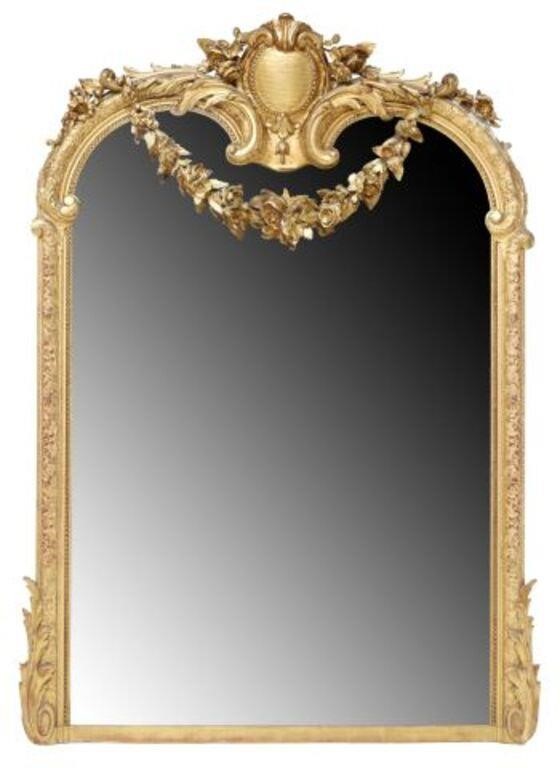 LOUIS XV STYLE GILTWOOD CARTOUCHE 2f66be