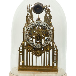 An English Gothic Revival Brass Musical