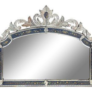 A Venetian Style Over Mantel Mirror 2f671a