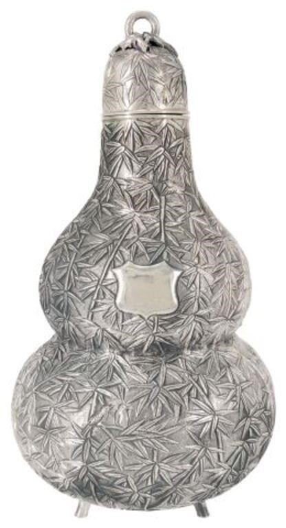 CHINESE EXPORT SILVER DOUBLE GOURD 2f672e