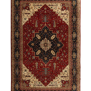 An Indo-Heriz Wool Carpet
20th