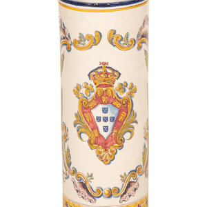 A Portuguese Glazed Ceramic Umbrella 2f67eb