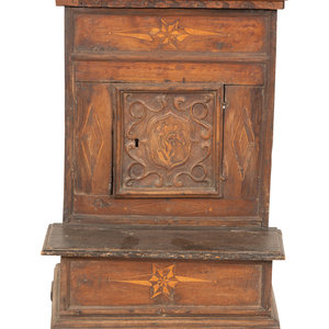 An Italian Carved Walnut Prie-Dieu
18th/19th