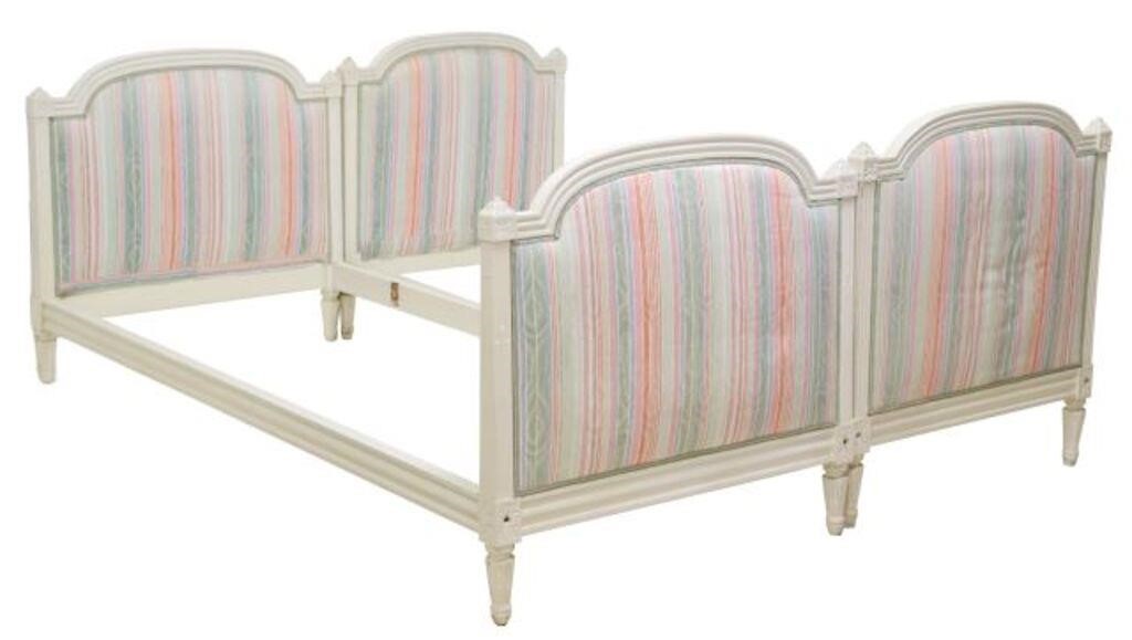  2 FRENCH PAINTED LOUIS XVI STYLE 2f6806