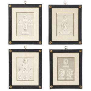 Four Copper Plate Engravings by 2f682f