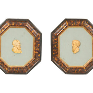 A Pair of Continental Faux Tortoiseshell