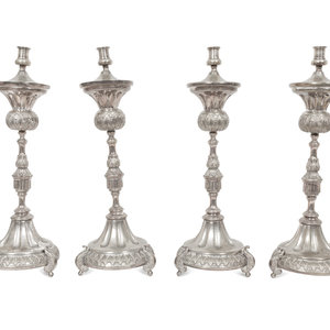 A Set of Four Continental Silvered 2f6855