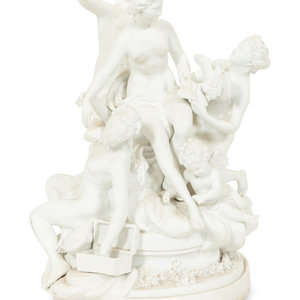 A Sèvres Bisque Porcelain Toilette