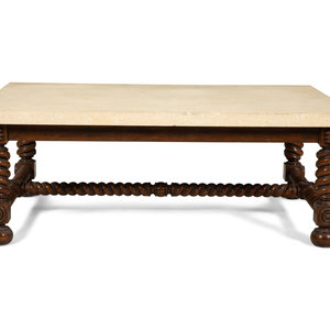 A Jacobean Style Low Table with 2f687a