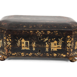 An English Chinoiserie Black and 2f6888