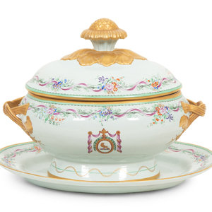 A Mottahedeh Lowestoft Rose Porcelain 2f6895