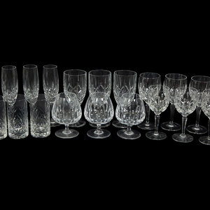 A Gorham Cut Glass Stemware Service
20th