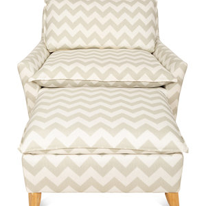 A Contemporary Upholstered Armchair 2f68c1