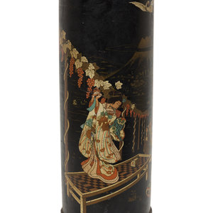 A Japanese Black and Polychrome 2f6929