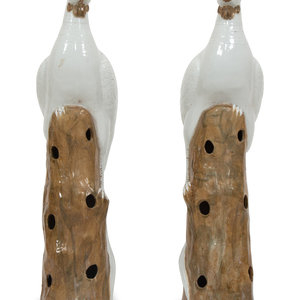 A Pair of Chinese Glazed Ceramic 2f6950