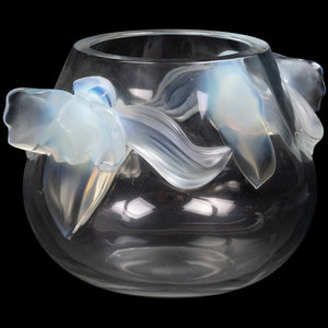A Lalique Orchidee Vase Second 2f6979