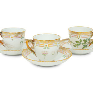 A Set of Nine Royal Copenhagen 2f69cf