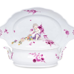 A Meissen Porcelain Tureen and 2f69e0