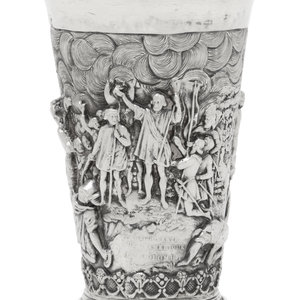 A Dutch Silver Commemorative Beaker Leeuwarden  2f69eb