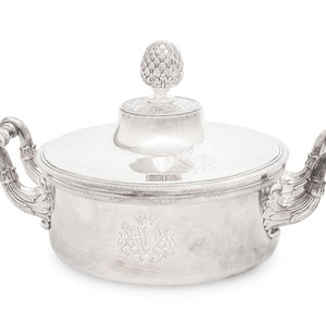 A French Silver Plate Covered Entree 2f69f6