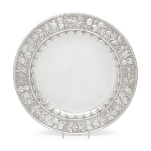 A Buccellati Silver Tray
20th Century
marked